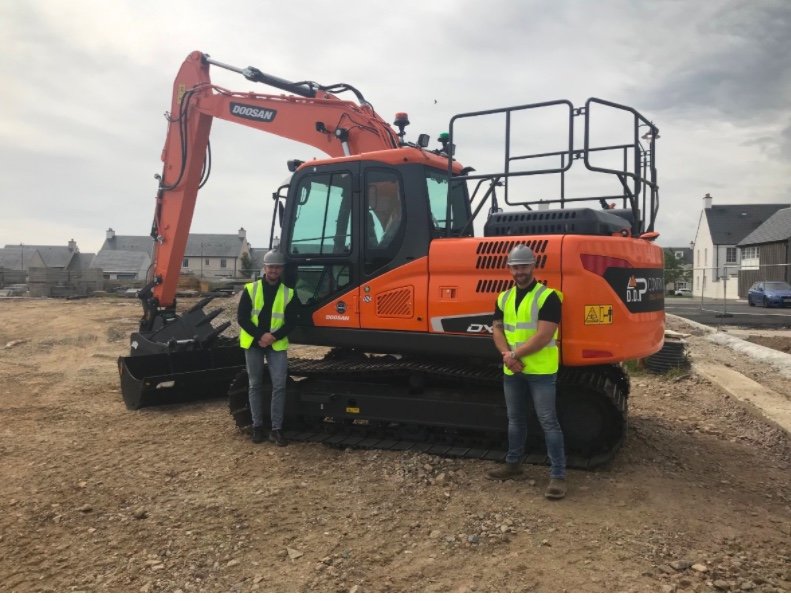 Scottish Contractor Prospers with New Doosan Excavator